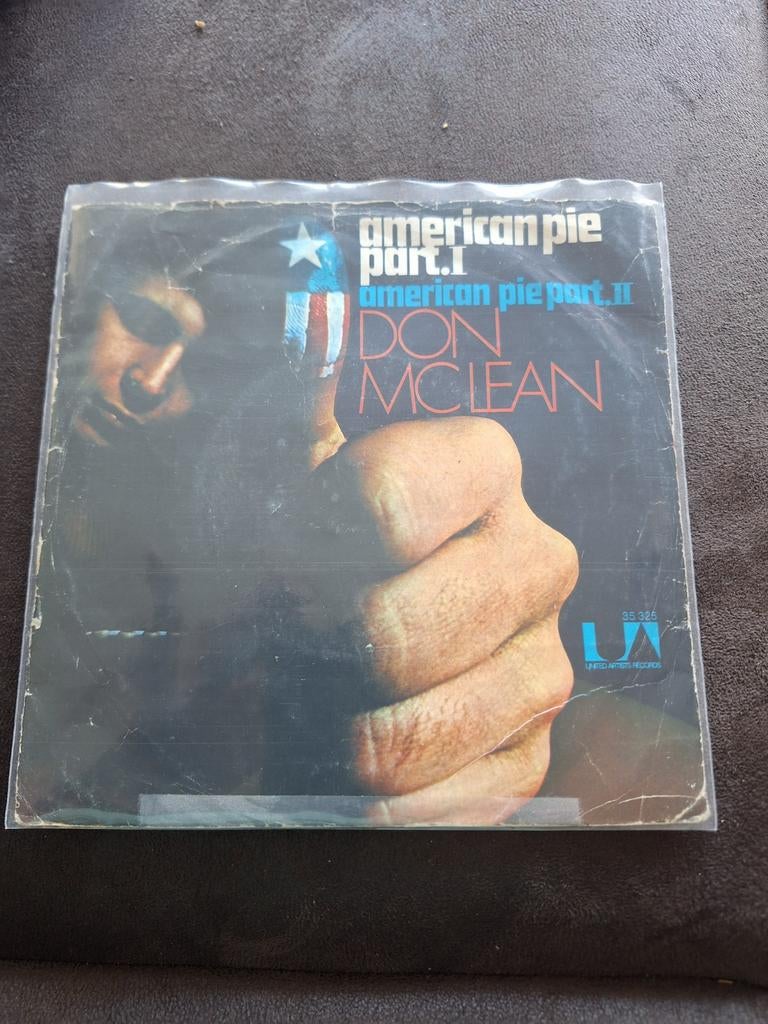Don mclean american pie, Cd's en Dvd's, Vinyl Singles, Ophalen of Verzenden, Gebruikt, Pop