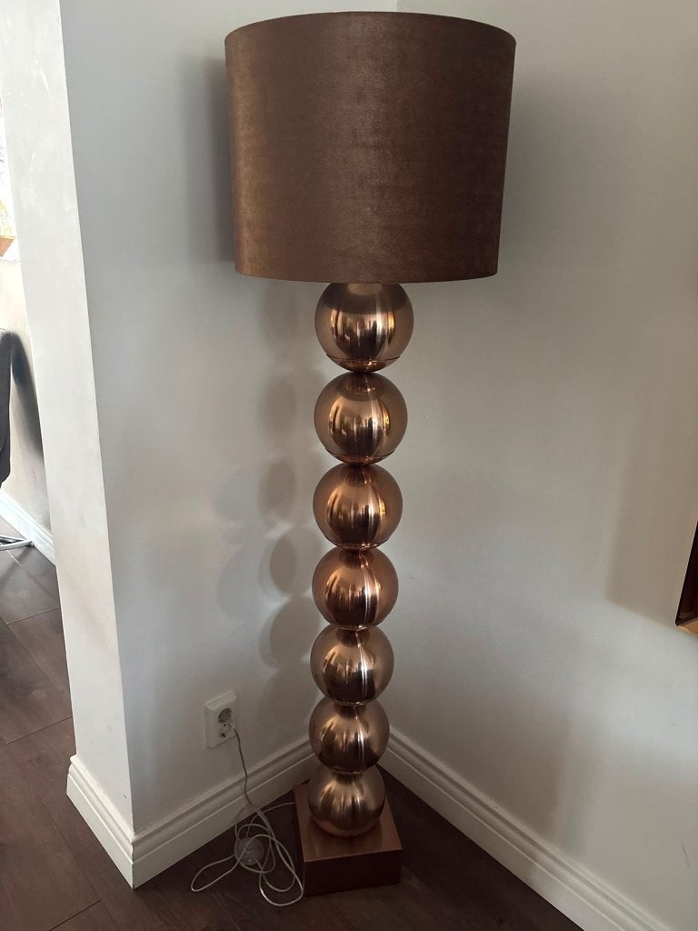 Staande lamp, Ophalen, Overige materialen, E27 (groot), Zo goed als nieuw
