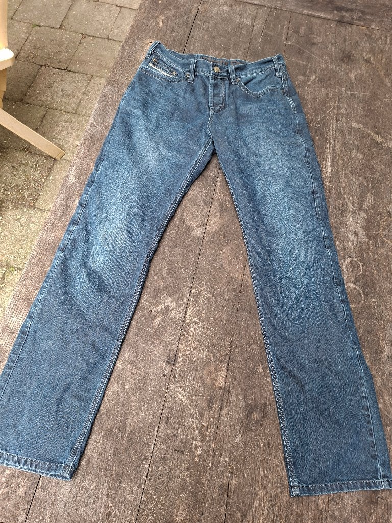John Doe motorjeans 34/36 zgan, Motoren, Kleding | Motorkleding, Ophalen of Verzenden, Tweedehands, Heren, Broek | textiel