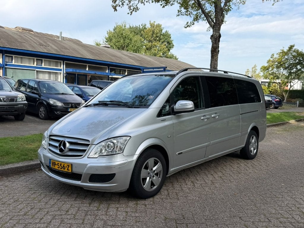 Mercedes-Benz Viano 3.0cdi extra lang, Auto's, Euro 5, Achterwielaandrijving, Zwart, 4 stoelen