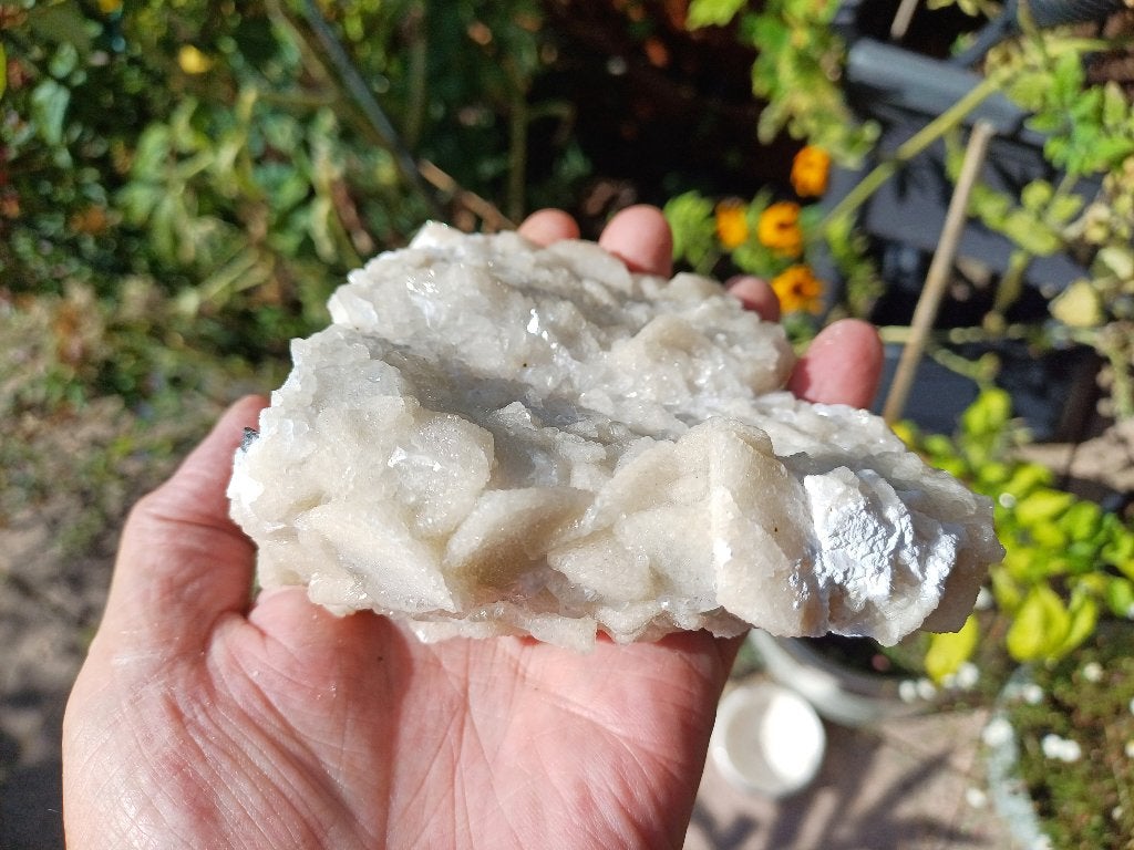 DC2 Dolomiet Calciet Carr. de Ferriere Anduze Gard Frankrijk, Ophalen of Verzenden, Mineraal