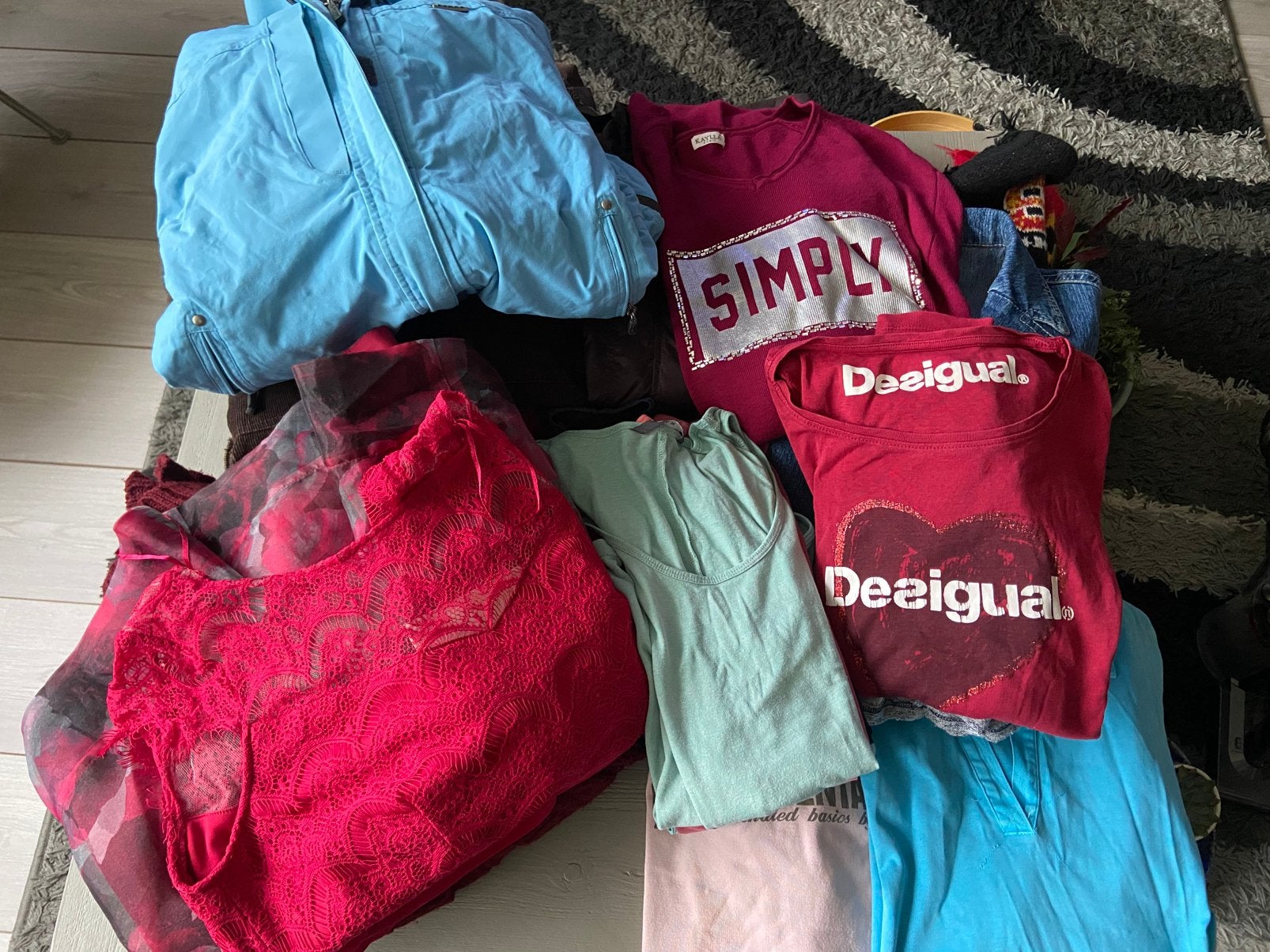 25-Delig pakketje dameskleding mt M voor 12,50 !!!, Ophalen of Verzenden, Gedragen, Maat 38/40 (M)
