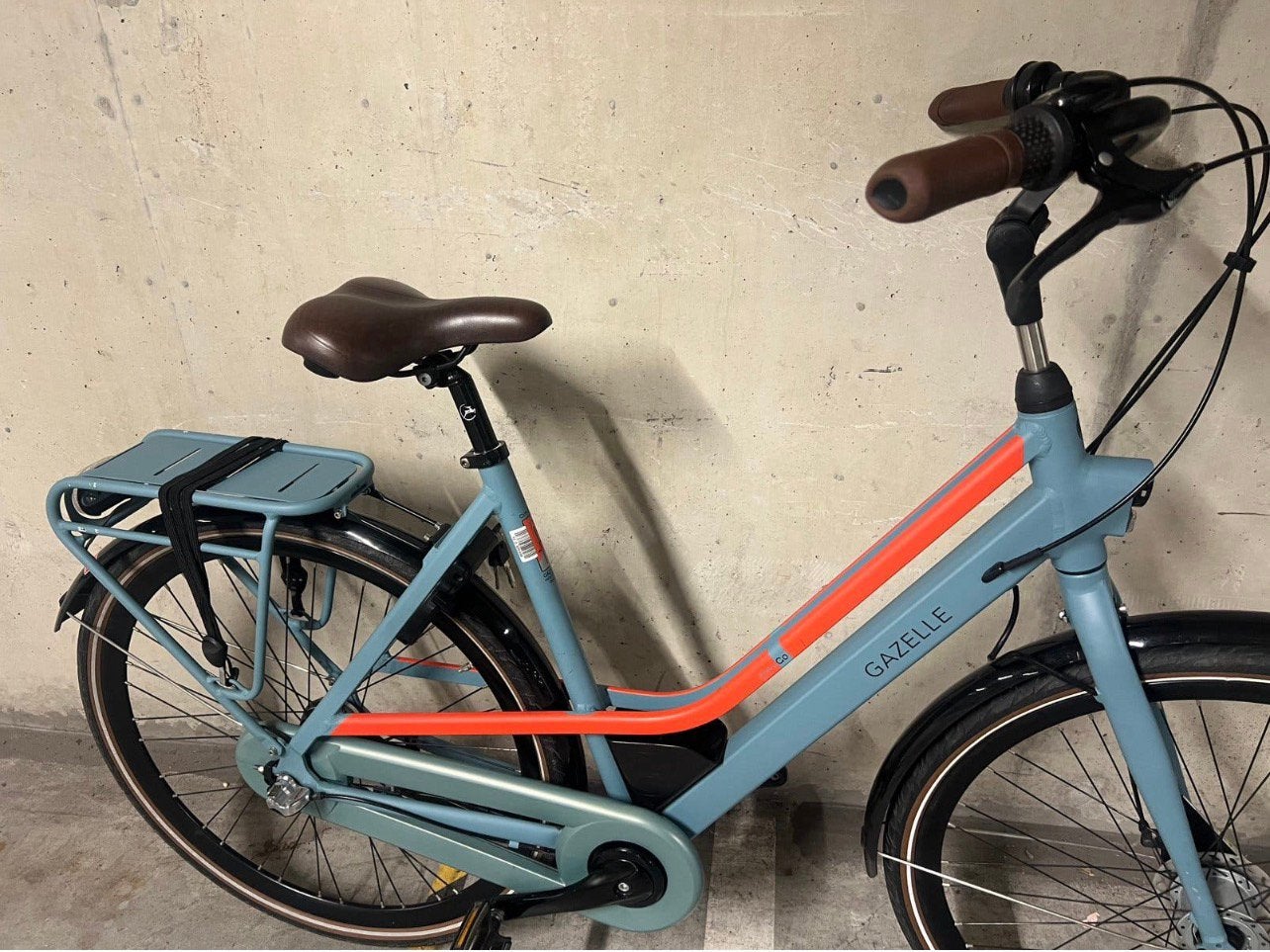 Zeer stevige goed werkende gazalle citygo frame 54cm 28inch, 2 zitjes, 53 tot 56 cm, Versnellingen, Zo goed als nieuw