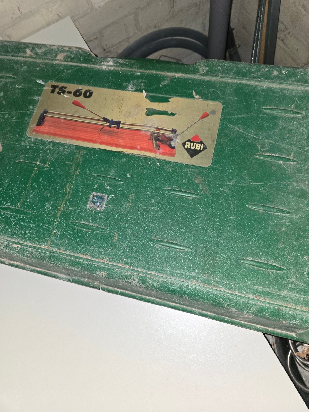 Rubi TS-60 Tegelsnijder in Koffer, Ophalen, Gebruikt, Snijgereedschap, Rubi