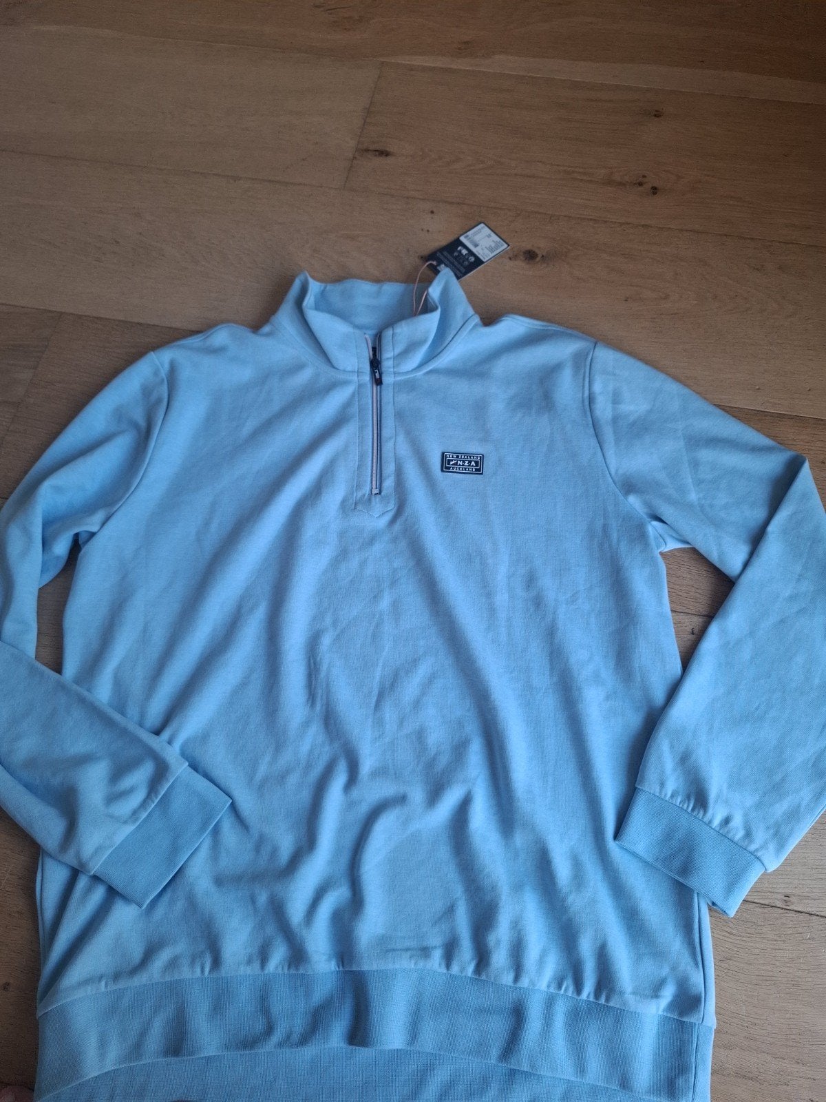 NZA New Zealand Auckland trui sweater 3XL lichtblauw nieuw, Blauw, Nieuw, Overige maten, Ophalen of Verzenden
