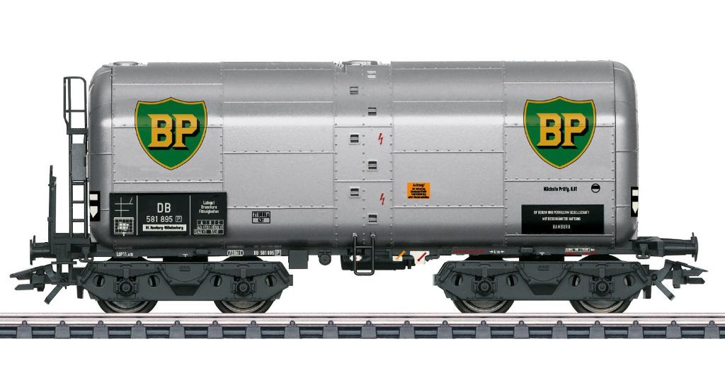 Marklin H0 47916 - 4-assige Ketelwagen BP in ovp, Wisselstroom, Ophalen of Verzenden, Märklin, Nieuw