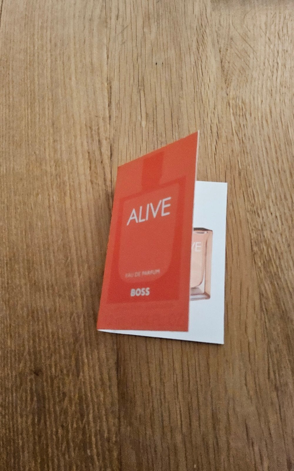 Parfumproefje Boss, Verzenden, Zo goed als nieuw, Miniatuur, Gevuld