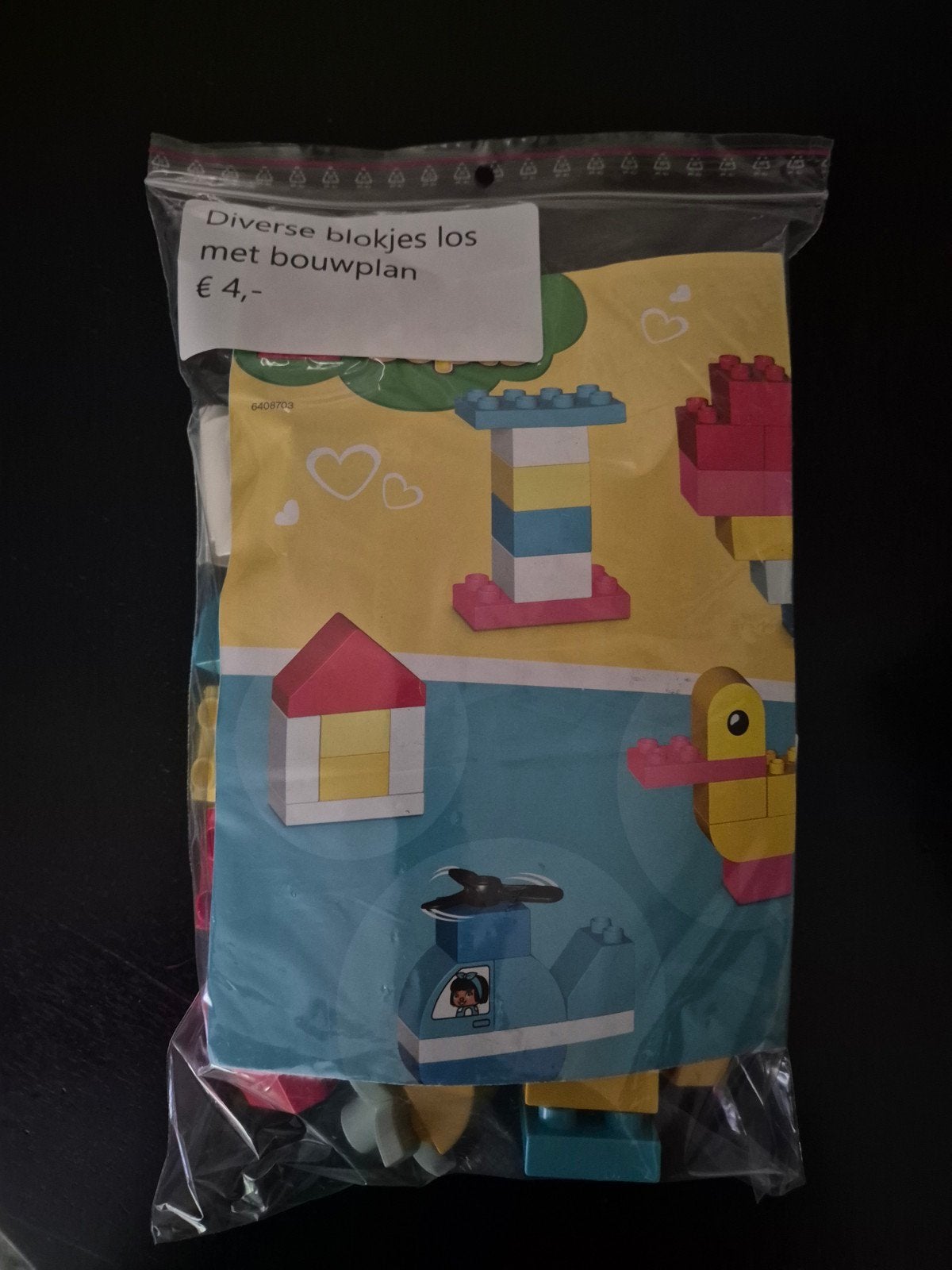 LEGO DUPLO blokjes met bouwplan, Ophalen of Verzenden, Duplo
