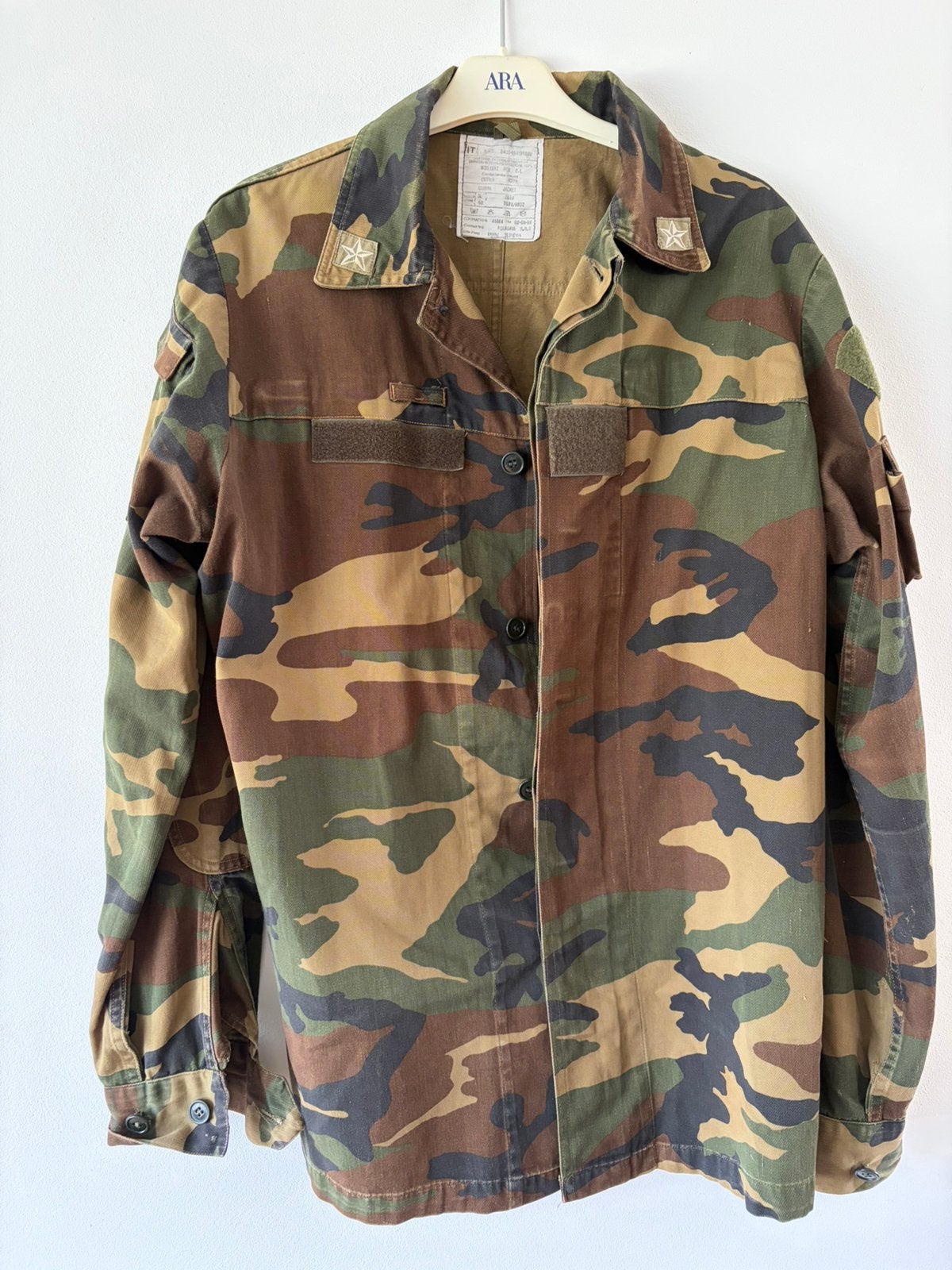 Camouflage colbert/vest mt 50, Ophalen of Verzenden, Zo goed als nieuw