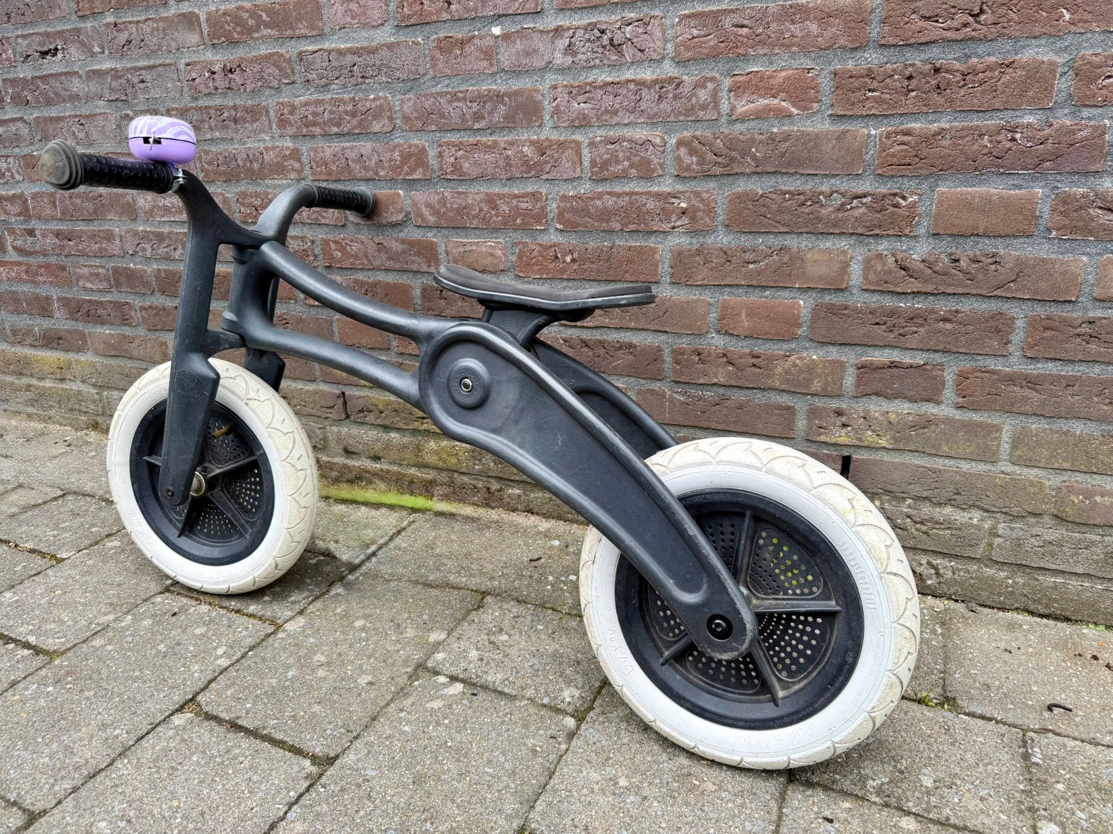 Wishbone Bike 3-in-1 loopfiets - Zwart recycled, Ophalen, Gebruikt, Loopfiets