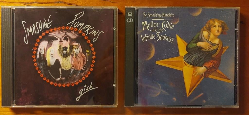 The Smashing Pumpkins - Gish & Mellon Collie (2CD), Ophalen of Verzenden, Gebruikt, Alternative