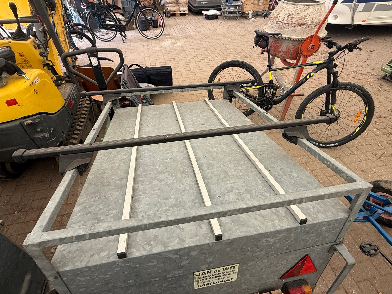 Anssems 400 Bagagewagen met dakdragers, Auto diversen, Ophalen, Gebruikt