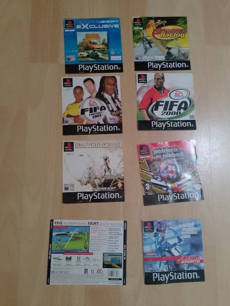 Ps1 Demo's, losse spellen, front en backcovers, 1 speler, Ophalen of Verzenden, Gebruikt, Vanaf 3 jaar