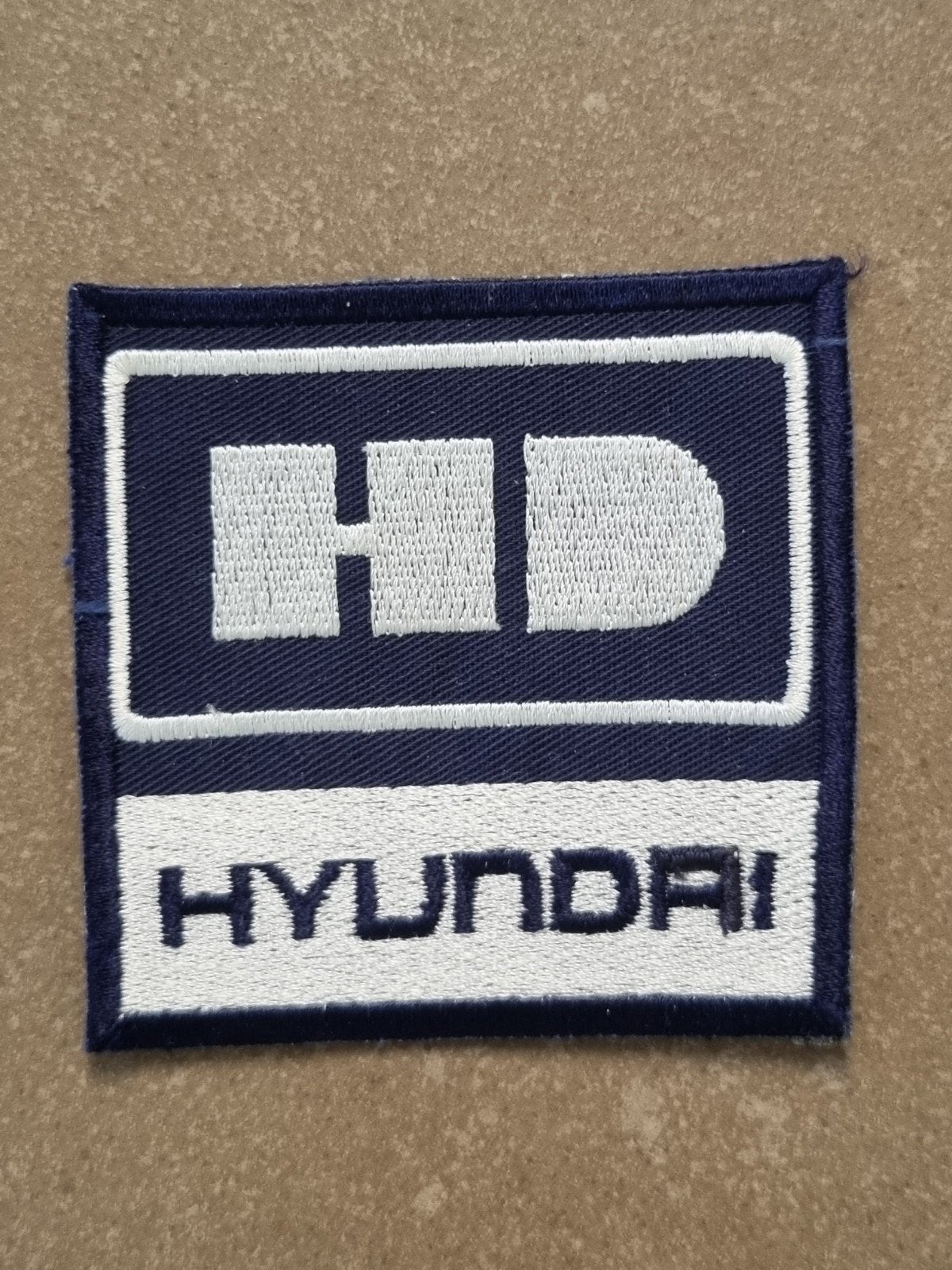 Patch embleem Hyundai, Ophalen of Verzenden, Zo goed als nieuw, Auto's