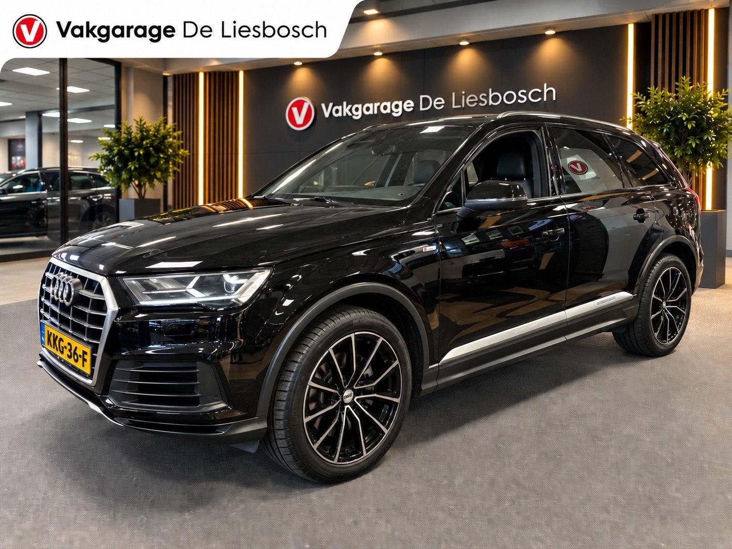 Audi Q7 55 TFSI phev e quattro Pro Line S-line / B&O / Leder, Auto's, Gebruikt, 2995 cc, Bedrijf, SUV of Terreinwagen