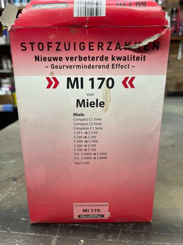 Miele stofzuigerzakken MI 170 MicrofitPlus (nieuw), Witgoed en Apparatuur, Stofzuigers, Nieuw, Overige typen, Stofzak, Ophalen of Verzenden