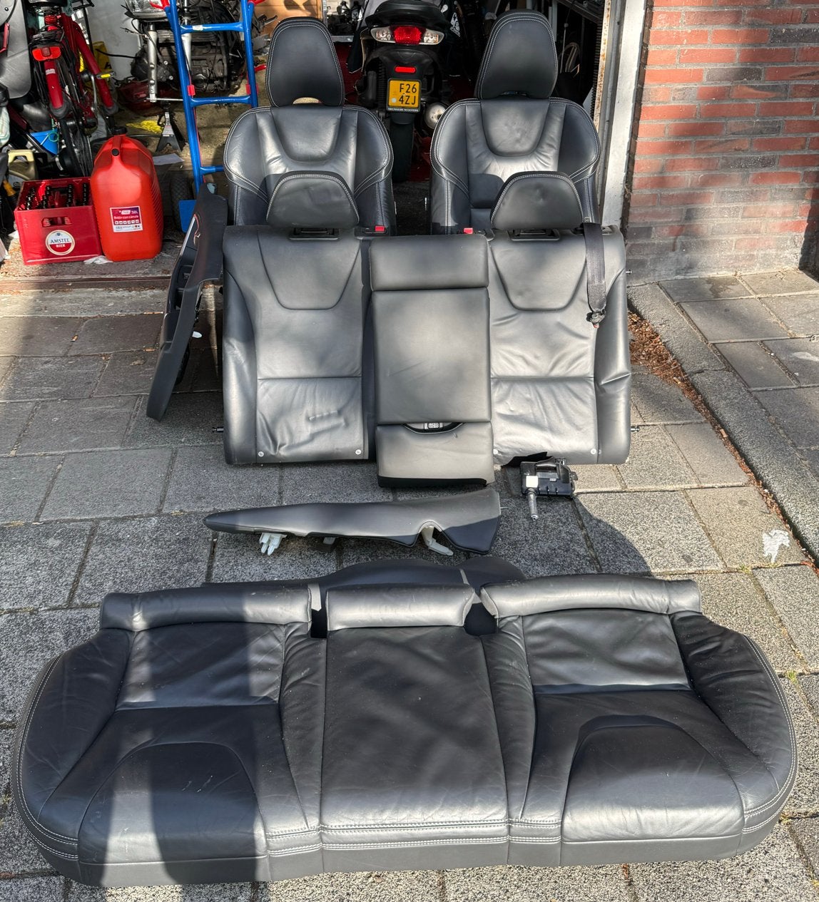 Volvo V60 Lederen Interieur - Stoelen en Deurpanelen, Auto-onderdelen, Ophalen of Verzenden, Gebruikt, Volvo
