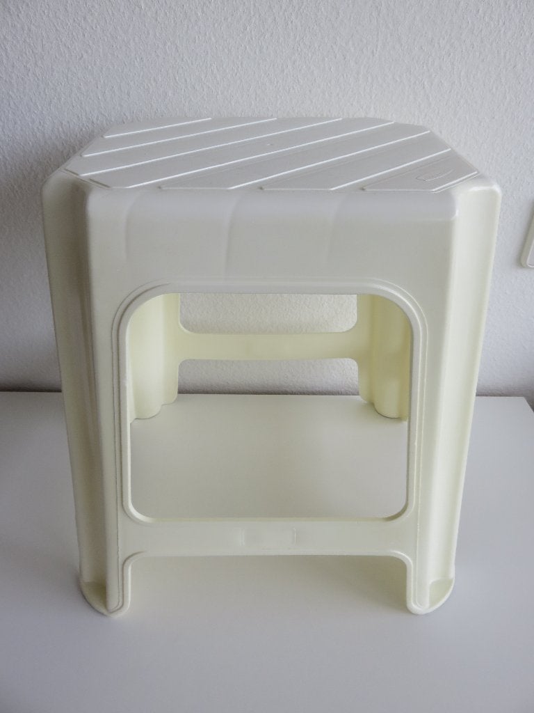 Rubbermaid badkamerkrukje, krukje, Huis en Inrichting, Krukjes, Ophalen, Gebruikt, Kunststof