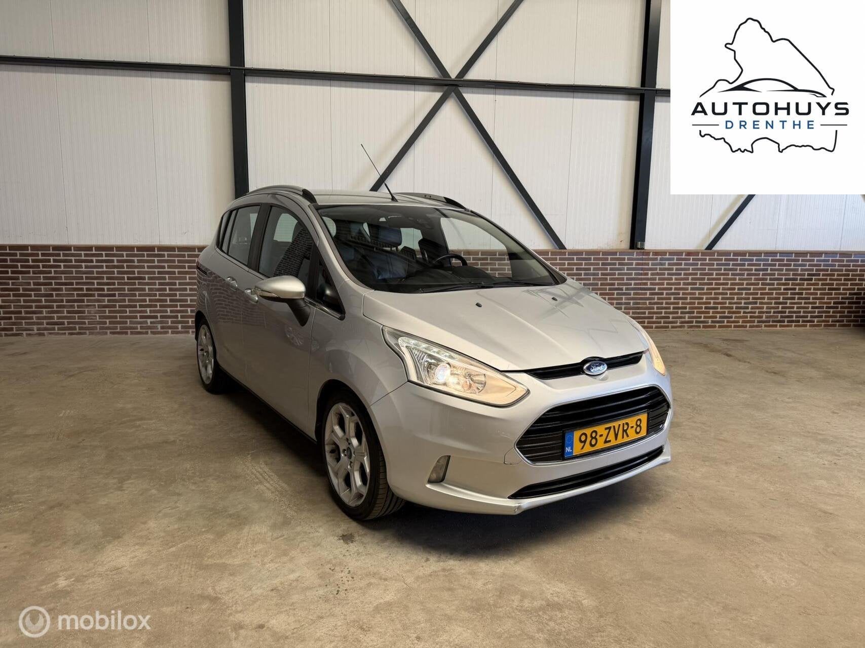 Ford B-Max 1.0 EcoBoost Titanium STOELVERWARMING/TREKHAAK, Auto's, Voorwielaandrijving, Euro 5, 101 pk, Gebruikt