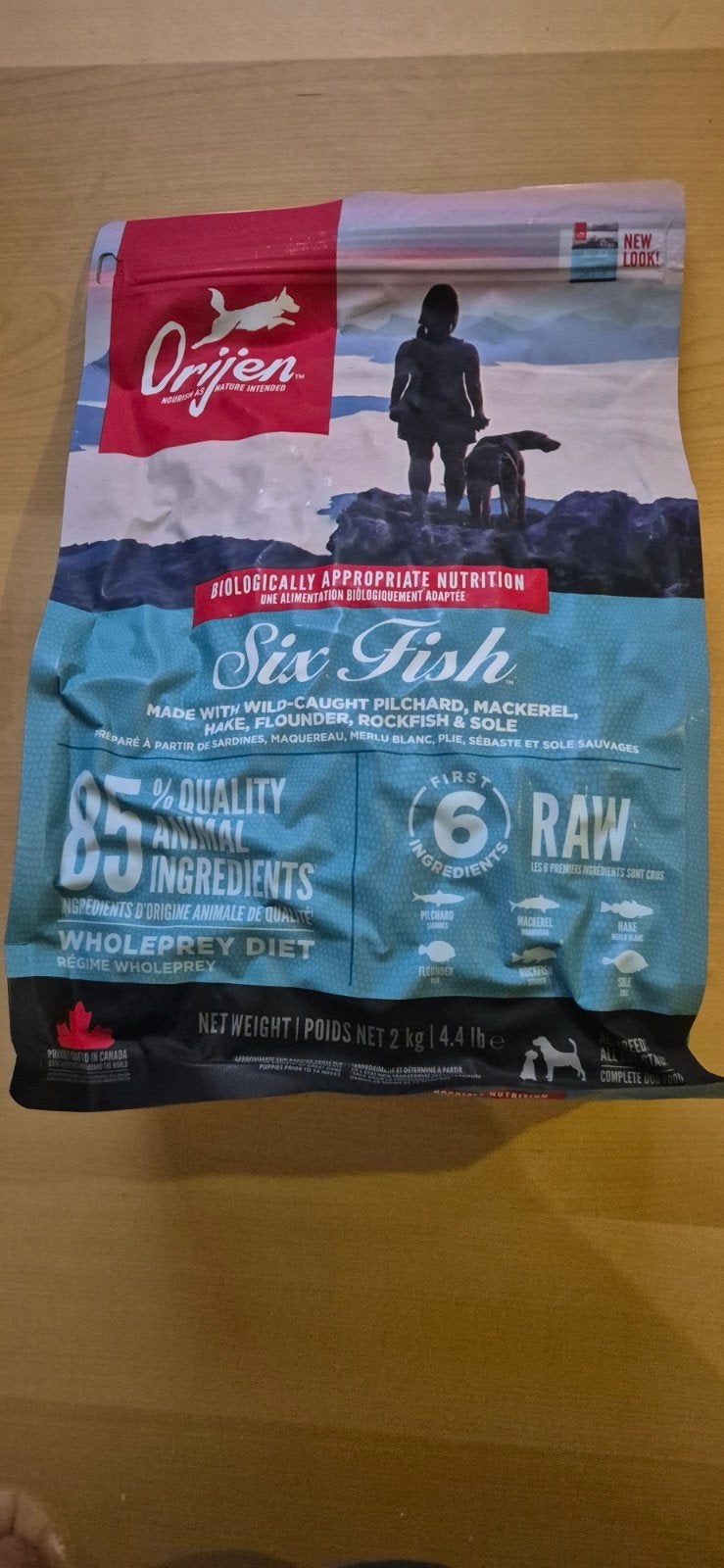 orijen six fish nieuw 2kg, Ophalen of Verzenden, Hond