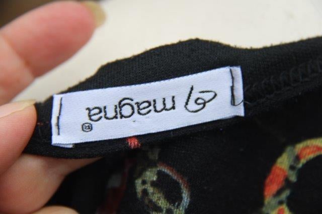 Trui zwart/ kleur Magna mt 44/46 Vaste prijs OPRUIMING, Verzenden, Zwart, Maat 42/44 (L), Magna