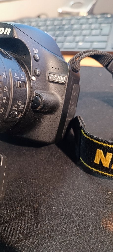 Nikon D3200 Spiegelreflexcamera met AF-S NIKKOR 18-55mm lens, Audio, Tv en Foto, Spiegelreflex, Ophalen of Verzenden, Zo goed als nieuw