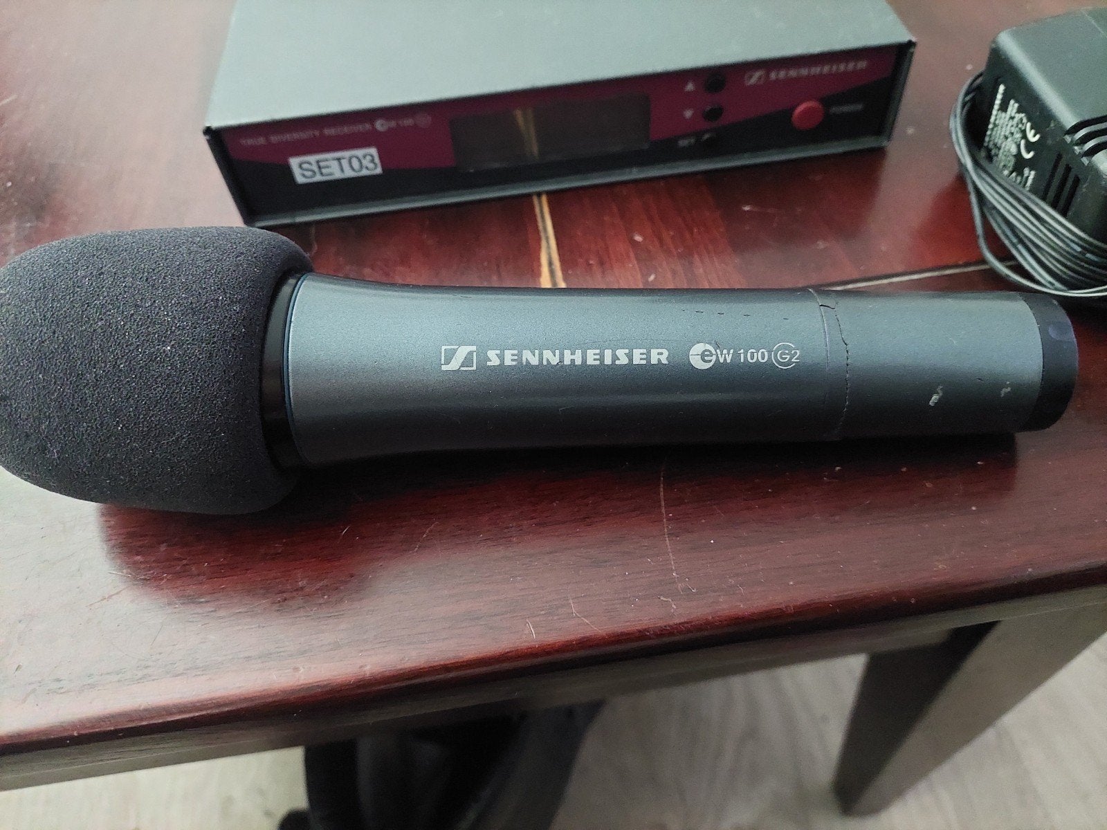Draadloze Sennheiser microfoon, Ophalen of Verzenden, Zangmicrofoon