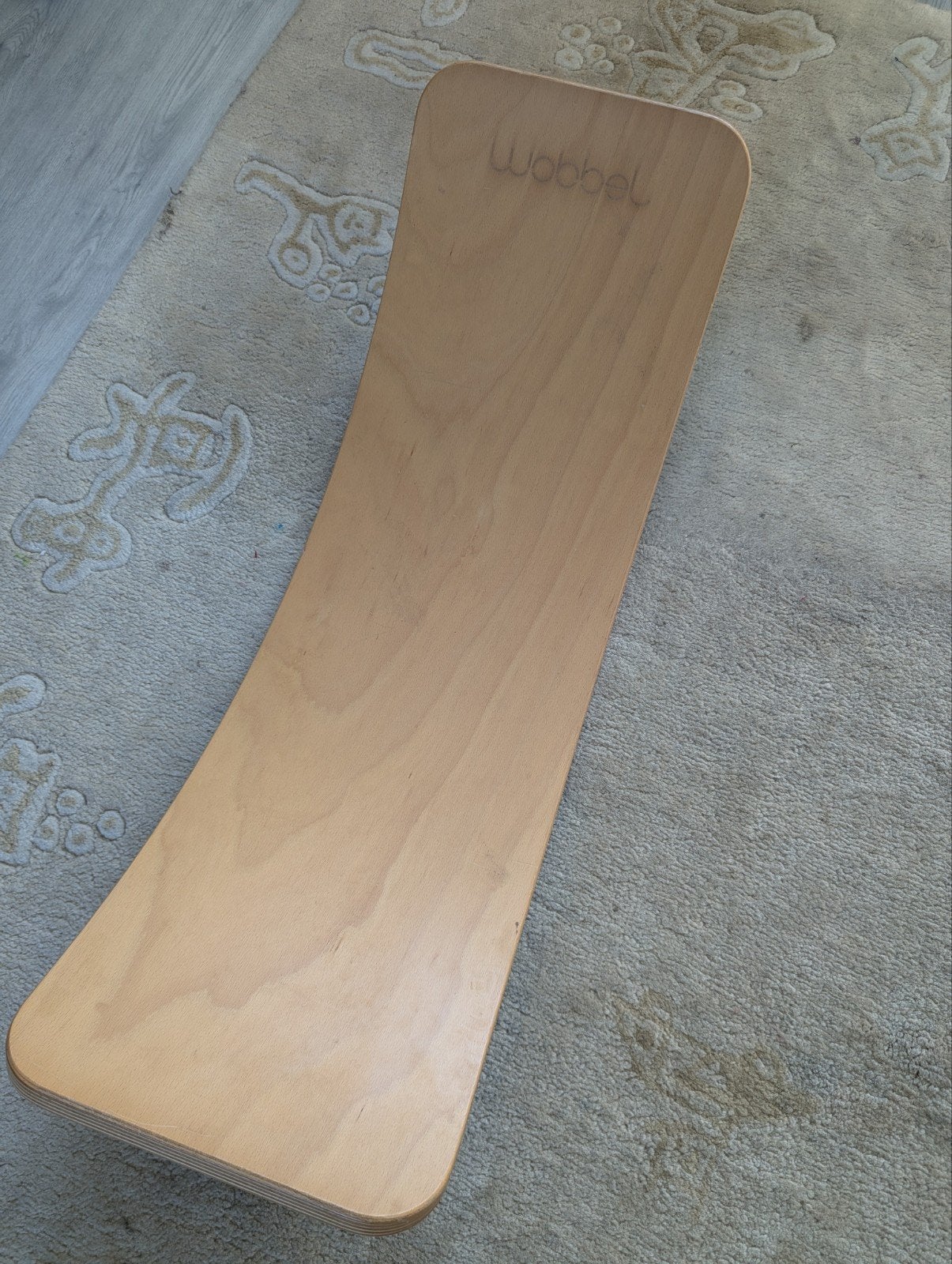 Originele Wobbel Original – Beukenhout met Groen Wolvilt