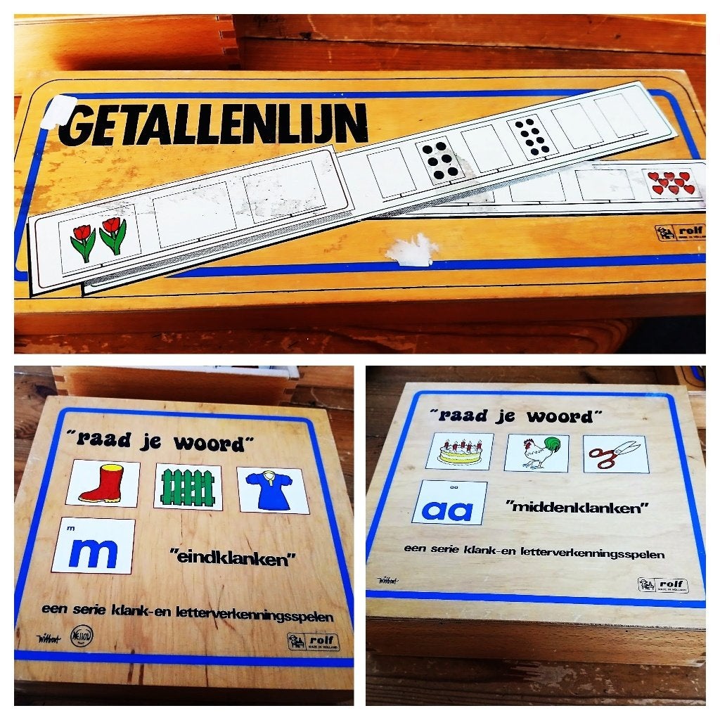 Rolf getallenlijn - middenklanken - eindklanken, Ophalen of Verzenden, Zo goed als nieuw, Taal en Lezen