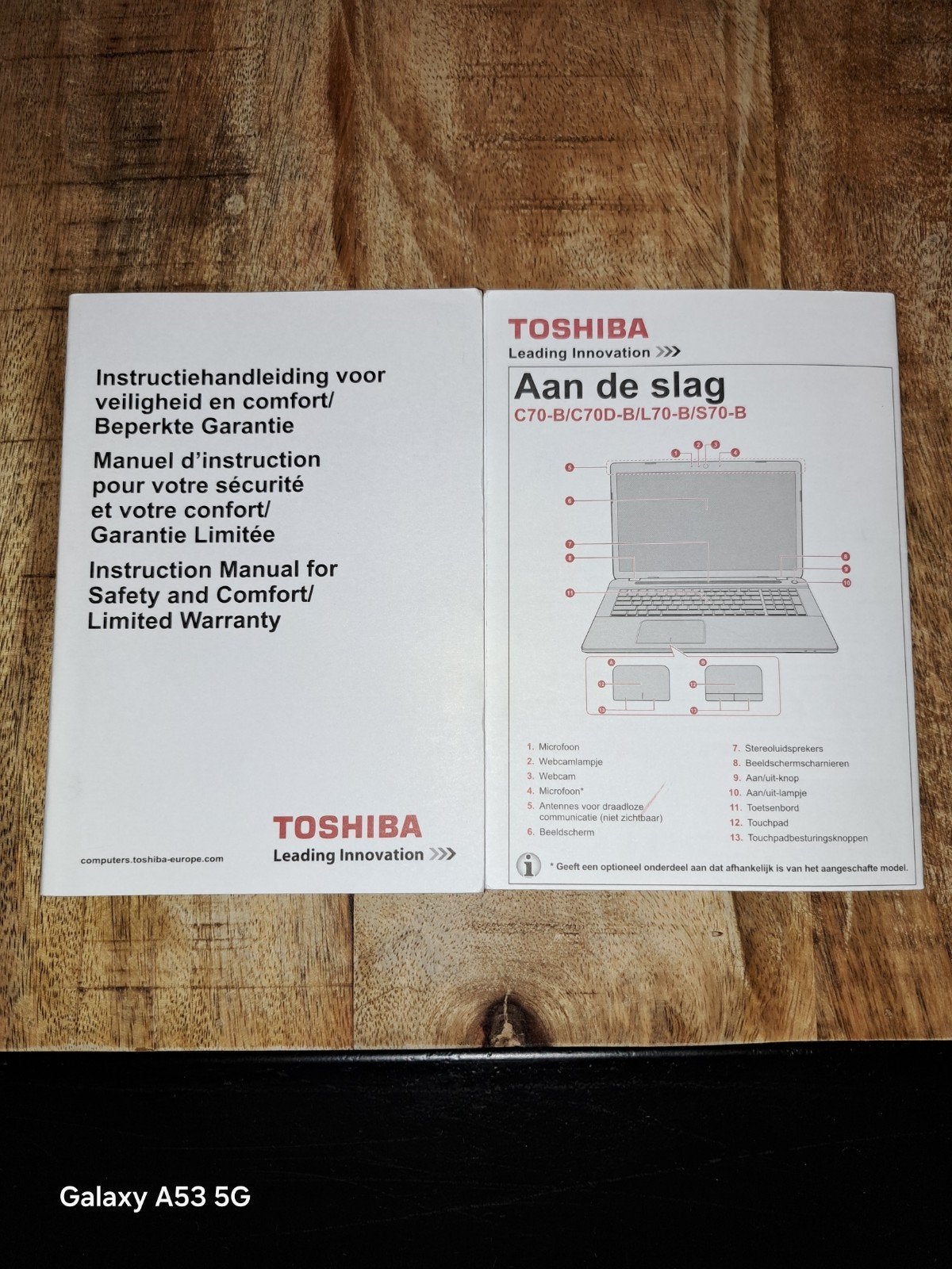 Toshiba Satellite L70-B-12X Laptop met Dvd ingang!, Computers en Software, Windows Laptops, Gebruikt, 17 inch of meer, 8 GB, Qwerty