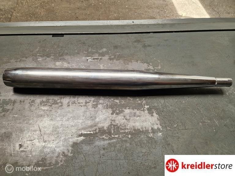 Kreidler 28 mm uitlaat demper origineel Lange uitv.27-11-84, Fietsen en Brommers, Gebruikt, Kreidler, Ophalen of Verzenden, Kreidler