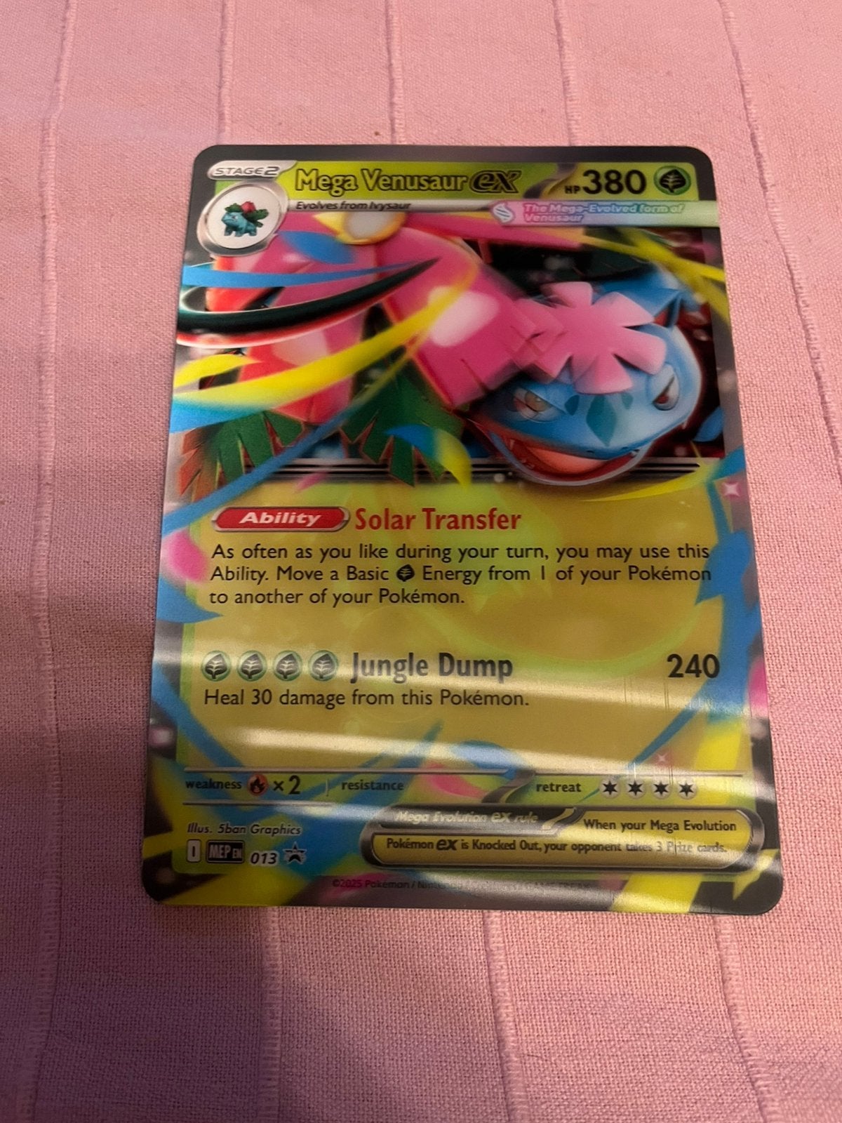 Mega venusaur oversized promo, Ophalen of Verzenden, Zo goed als nieuw