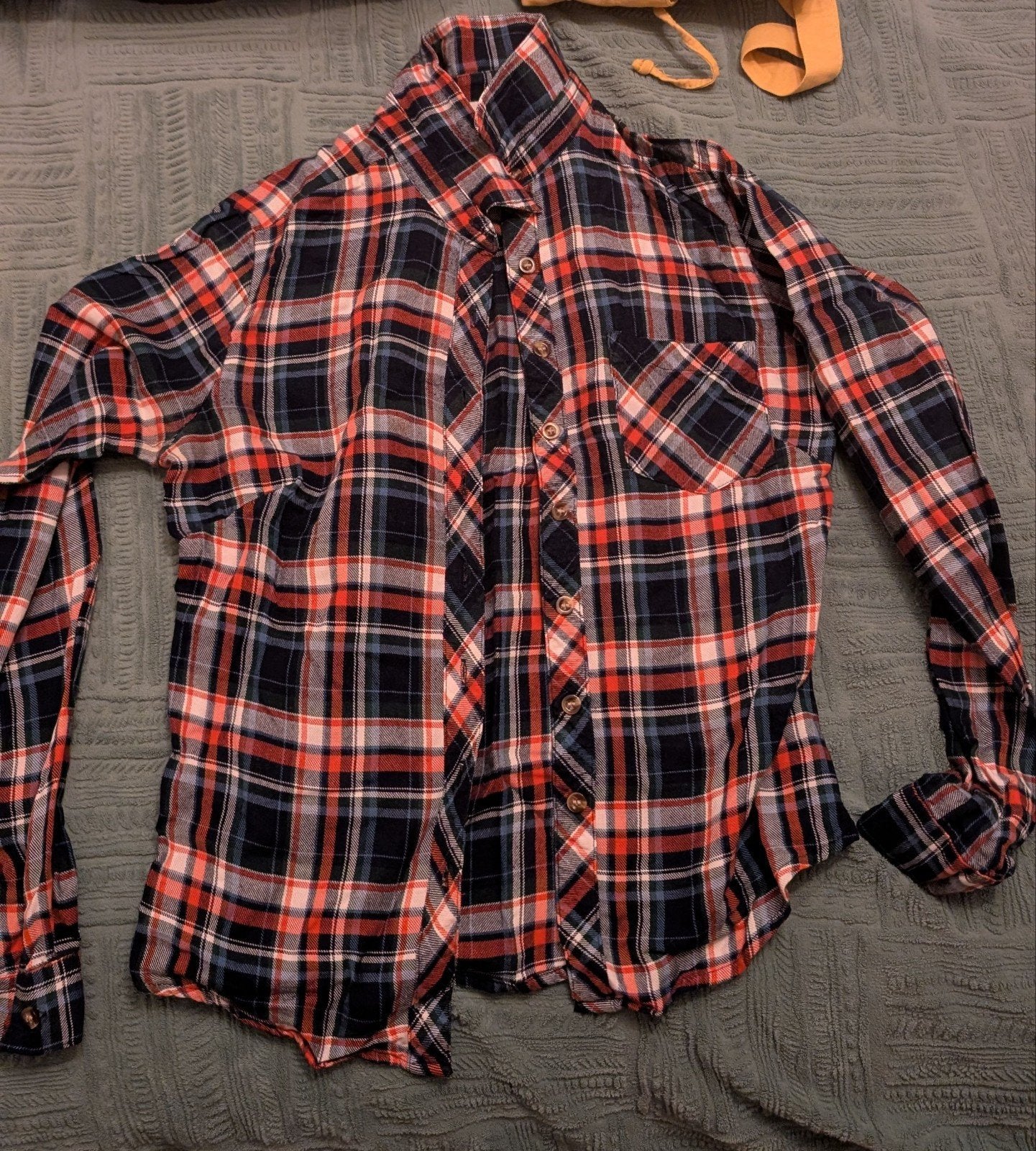 Geruite Blouse van Koton - Maat 34 (XS), Kleding | Dames, Meerkleurig, Ophalen of Verzenden, Zo goed als nieuw, Lange mouw