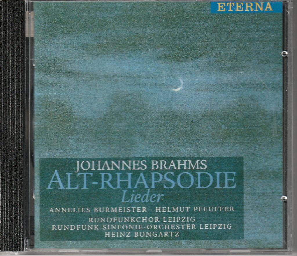 Johannes Brahms, Altrhapsodie, plus liederen met piano, Ophalen of Verzenden, Romantiek, Gebruikt, Vocaal