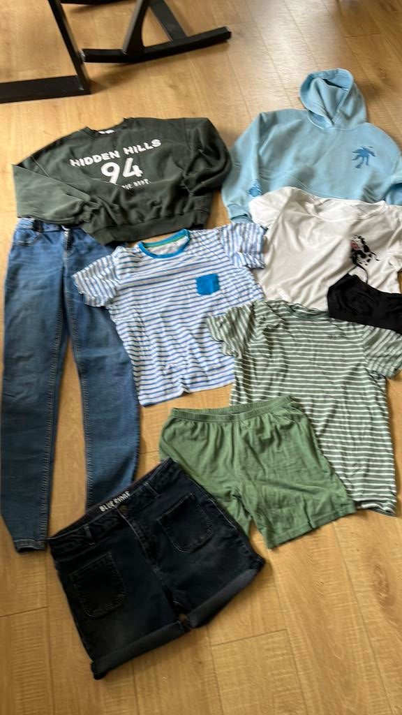 164 170 176 Meisjes Kinder kleding set pakket zomer strepen, Ophalen of Verzenden, Gebruikt, Maat 164