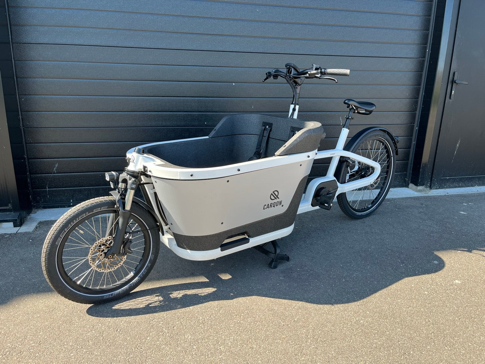 Carqon Cruise bakfiets 2024 - 2x 400WH, Fietsen en Brommers, Fietsen | Bakfietsen, Elektrisch, Zo goed als nieuw, 2 kinderen, Schijfrem