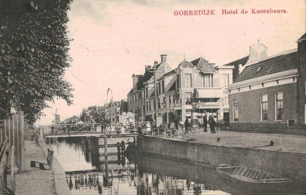 1910 GORREDIJK Hotel de Koorenbeurs, Ophalen of Verzenden, Voor 1920, Gelopen, Zuid-Holland