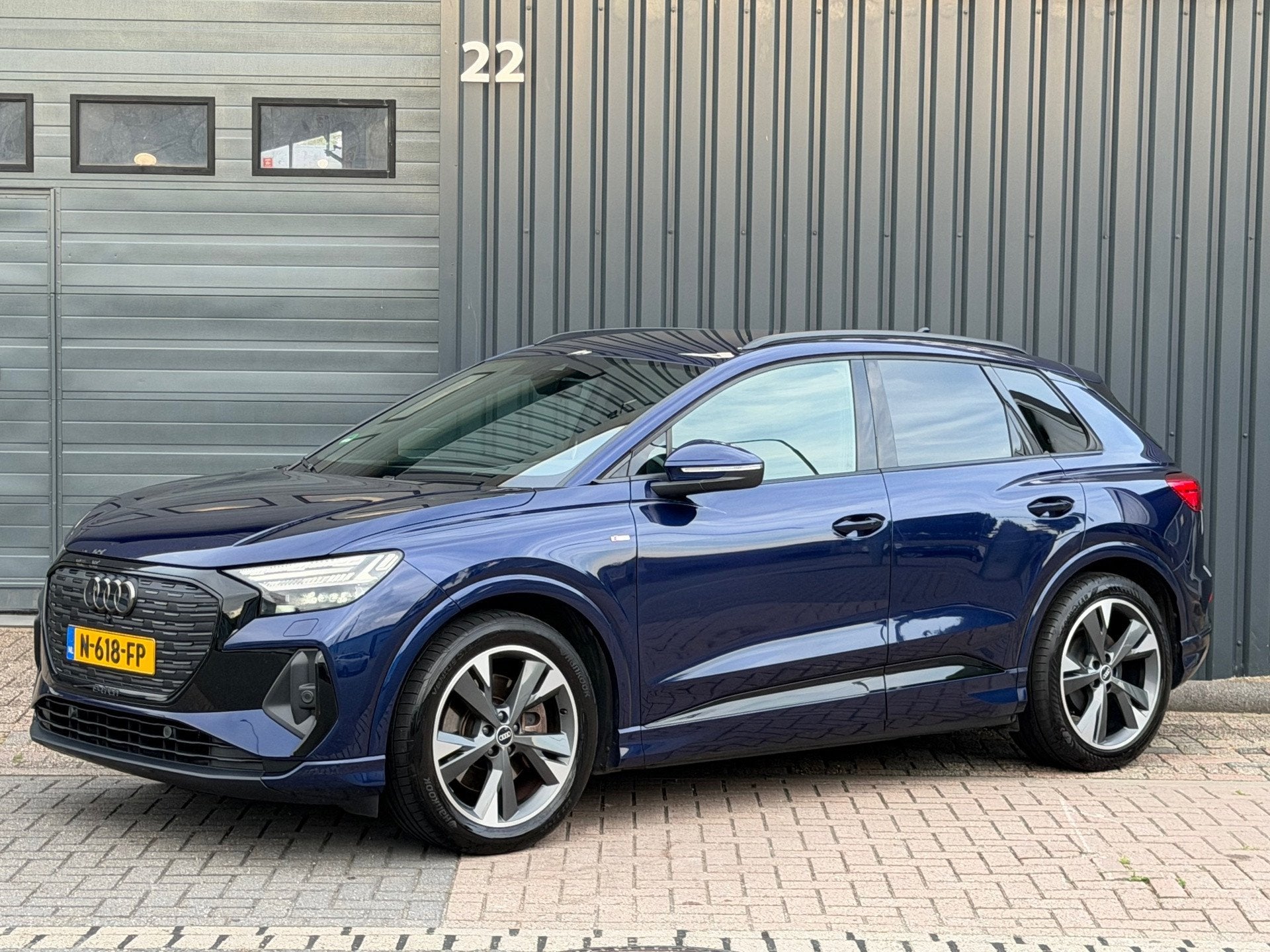 Audi Q4 e-tron 40 Launch edition S Competition 77 kWh|Soh 88, Auto's, Automaat, Achterwielaandrijving, Gebruikt, 520 km