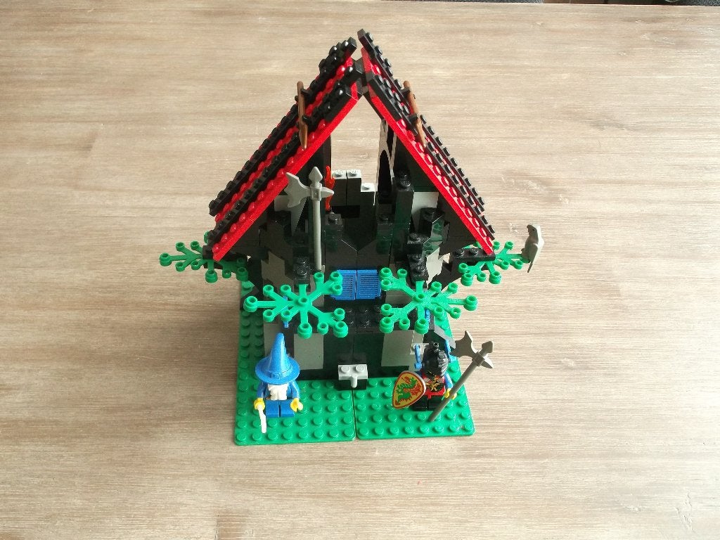 lego dragon knights 6048 majistos magical workshop (1993), Gebruikt, Lego, Ophalen of Verzenden, Castle
