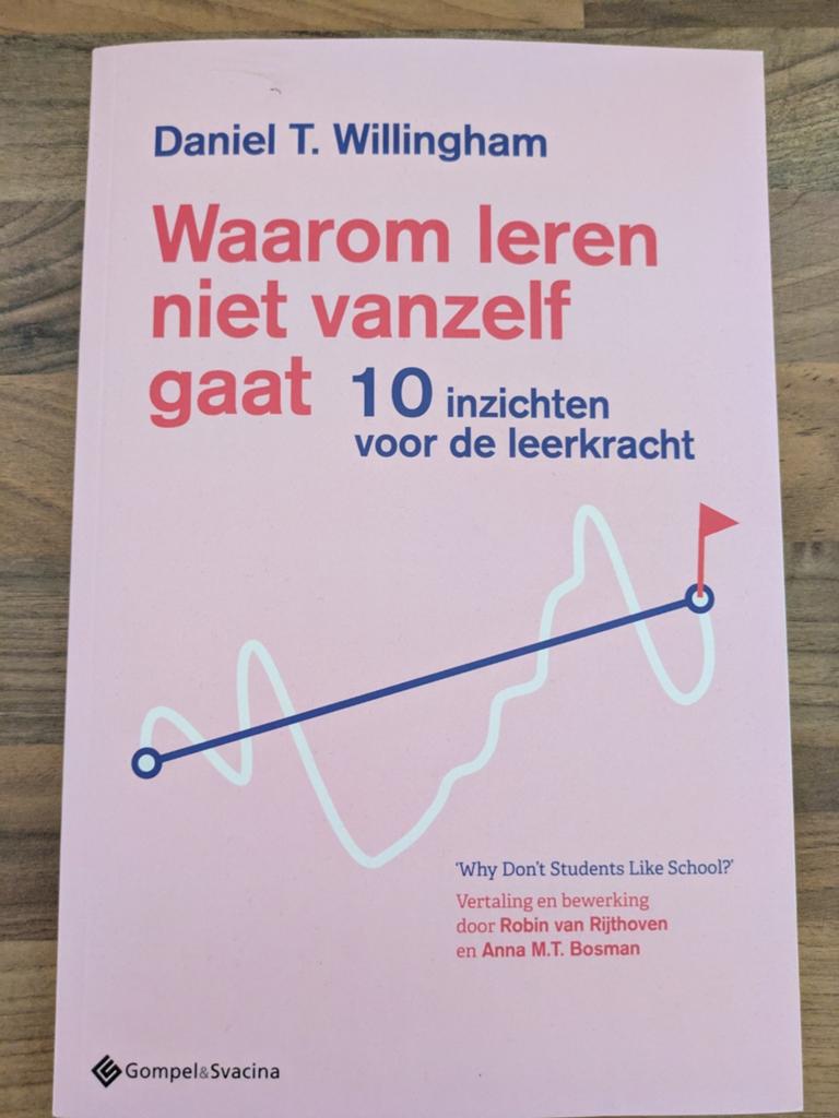 Daniel T. Willingham - Waarom leren niet vanzelf gaat, Sociale wetenschap, Ophalen of Verzenden, Zo goed als nieuw, Daniel T. Willingham