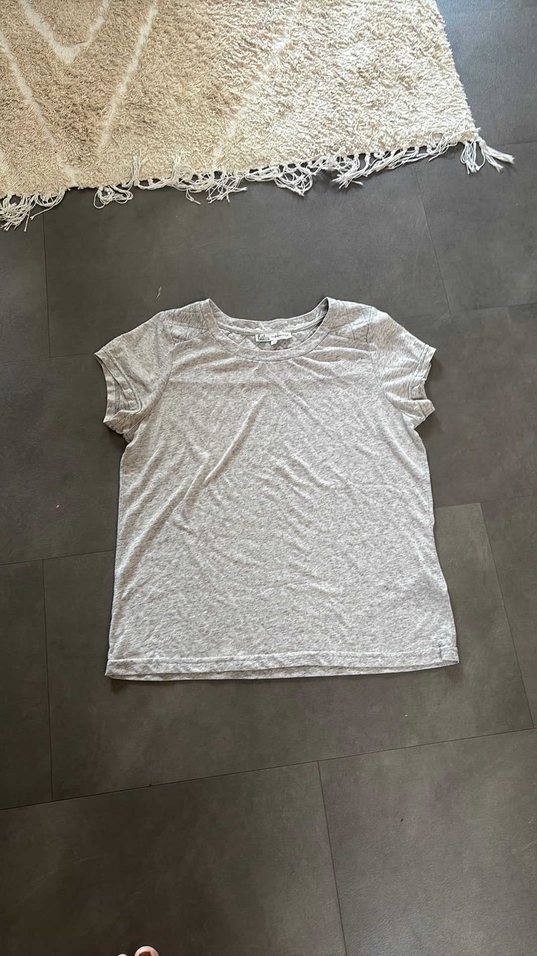 Bella Ragazza basic T-shirt lichtgrijs – maat S, Maat 38/40 (M), ., Ophalen of Verzenden, Zo goed als nieuw