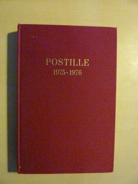 Postille 1975 - 1976, Ophalen of Verzenden, Zo goed als nieuw