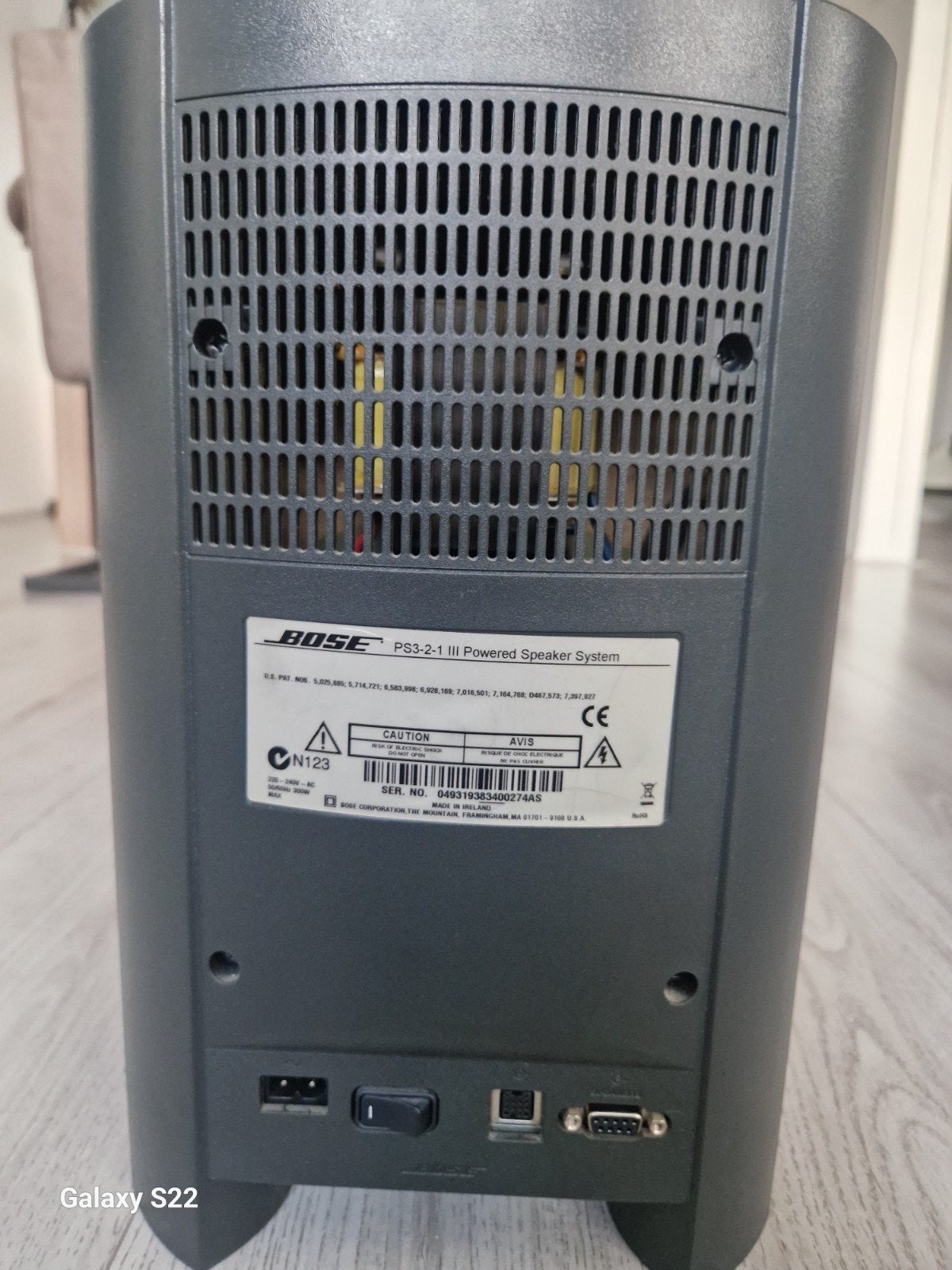 Bose 3-2-1 GS Series III Home Entertainment Systeem, Ophalen, 2.1-systeem, 70 watt of meer, Zo goed als nieuw