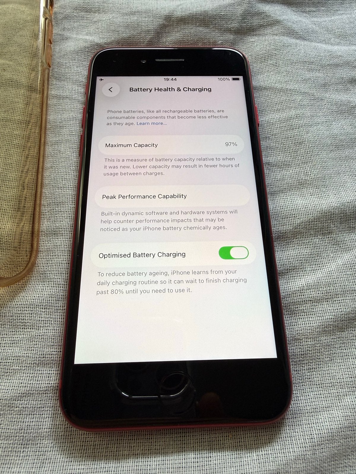 iPhone SE (2020) Rood 64GB - Zo goed als nieuw, Telecommunicatie, Mobiele telefoons | Apple iPhone, Ophalen, Zo goed als nieuw