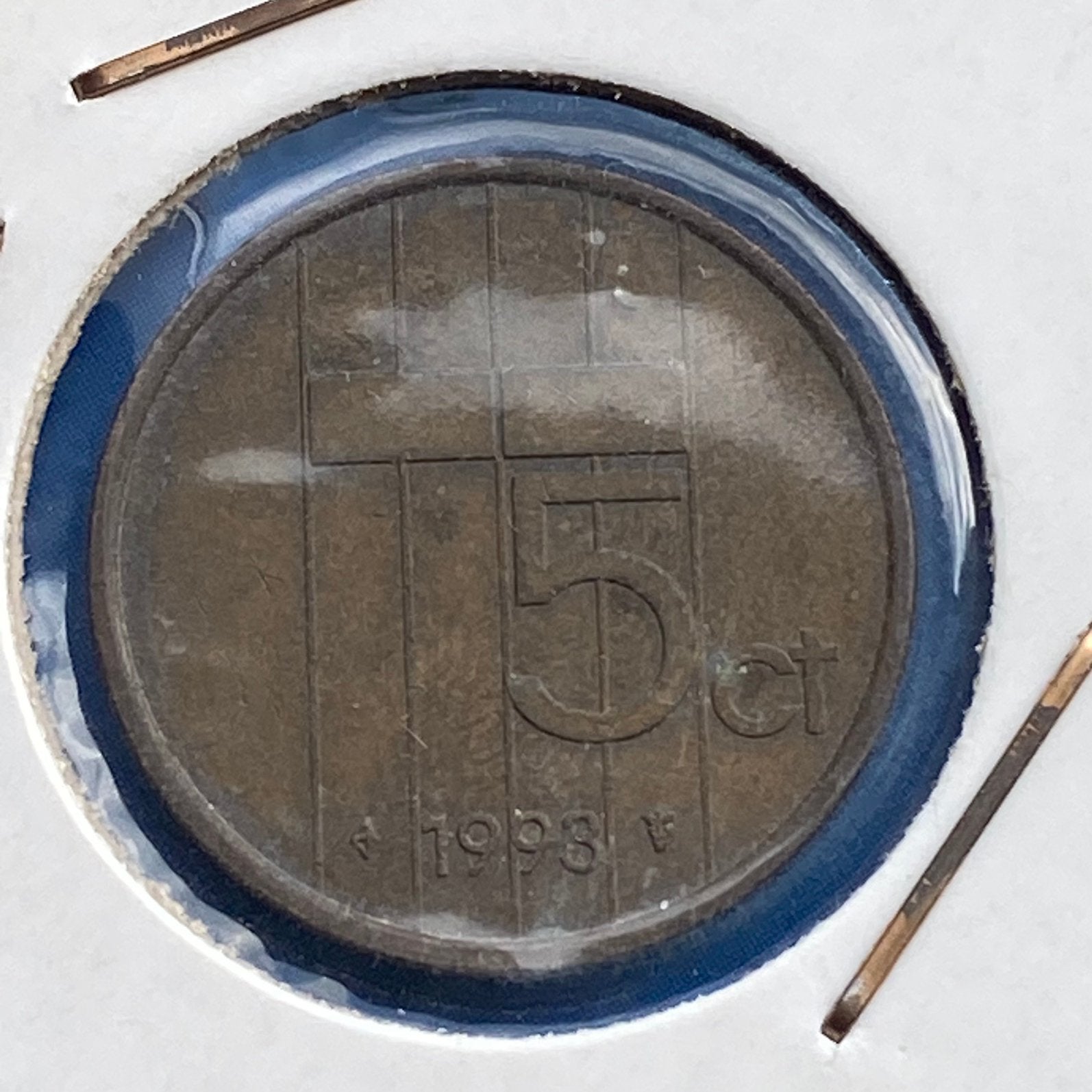 5 Cent uit 1993 van Beatrix, Verzenden, Koningin Beatrix, 5 cent, Losse munt