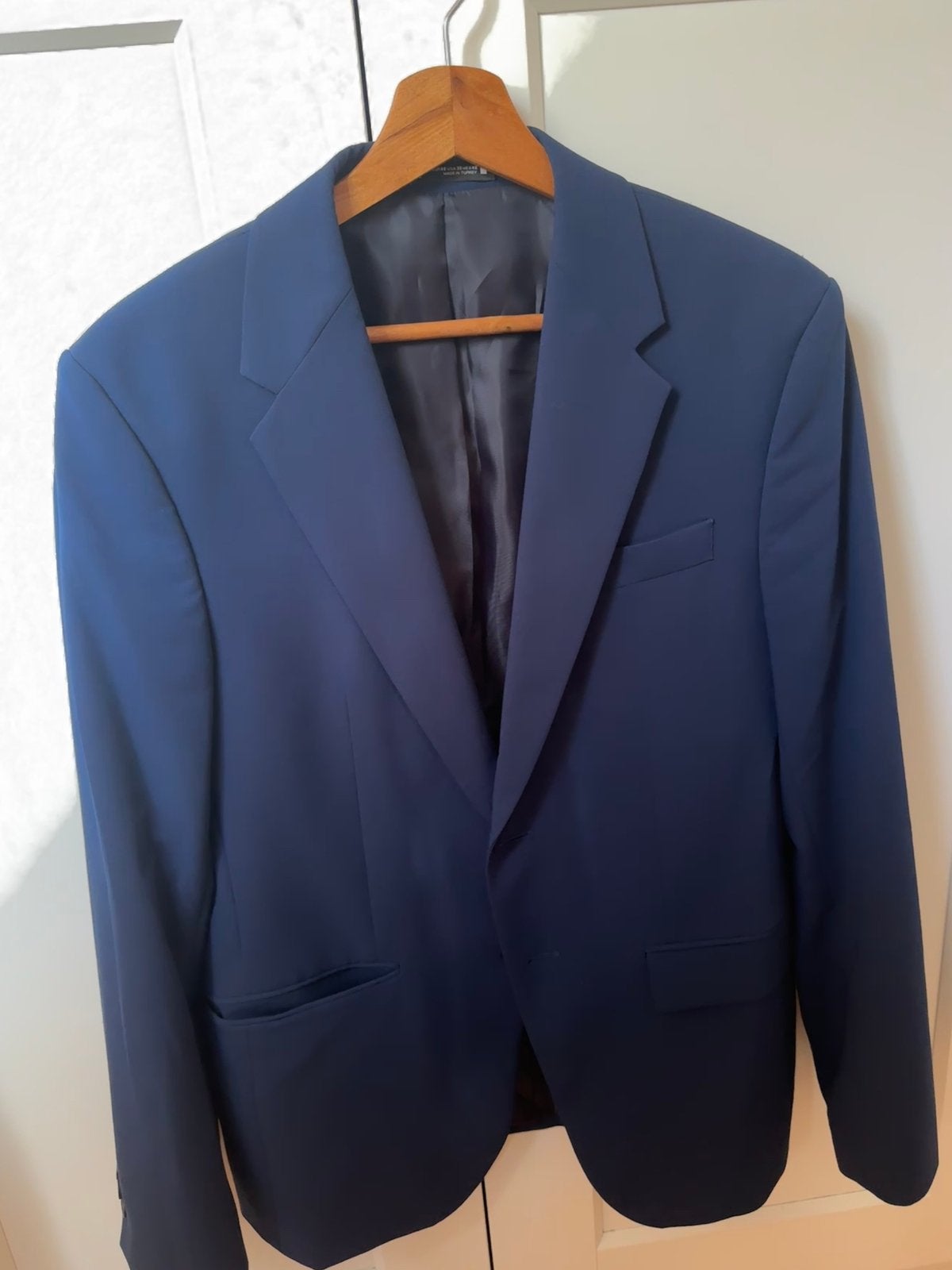 Heren kostuum, Ophalen of Verzenden, Zo goed als nieuw, Maat 48/50 (M), Blauw