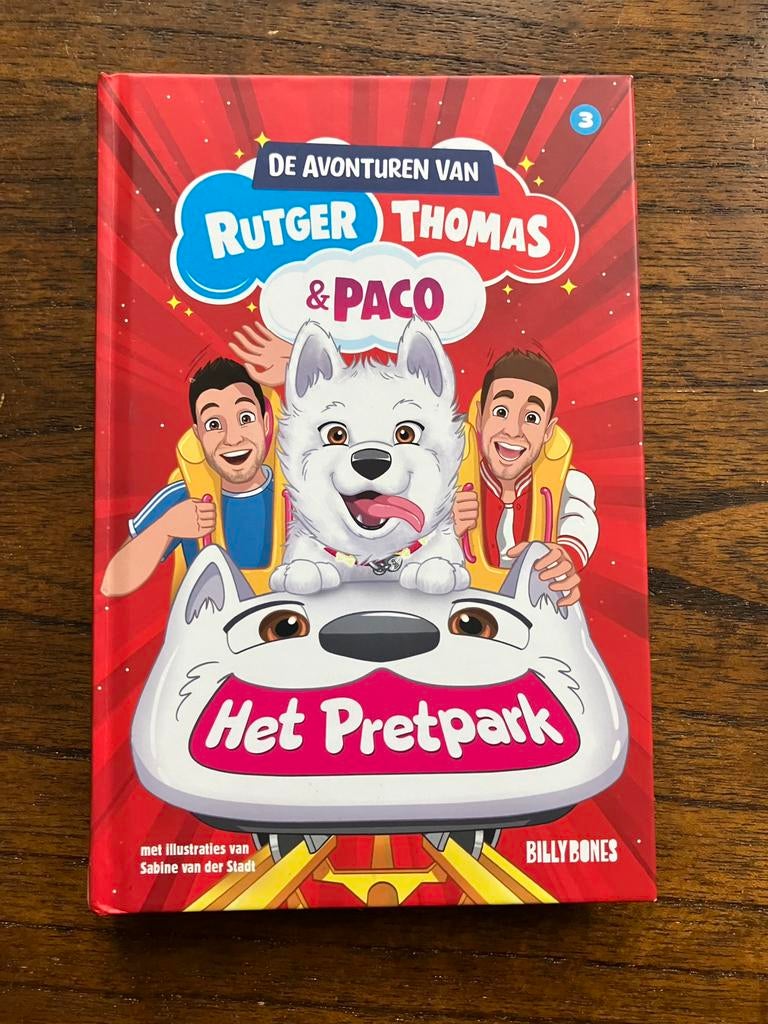 Rutger Thomas en Paco - Het Pretpark, Boeken, Kinderboeken | Jeugd | onder 10 jaar, Rutger Vink; Thomas van Grinsven, Fictie algemeen