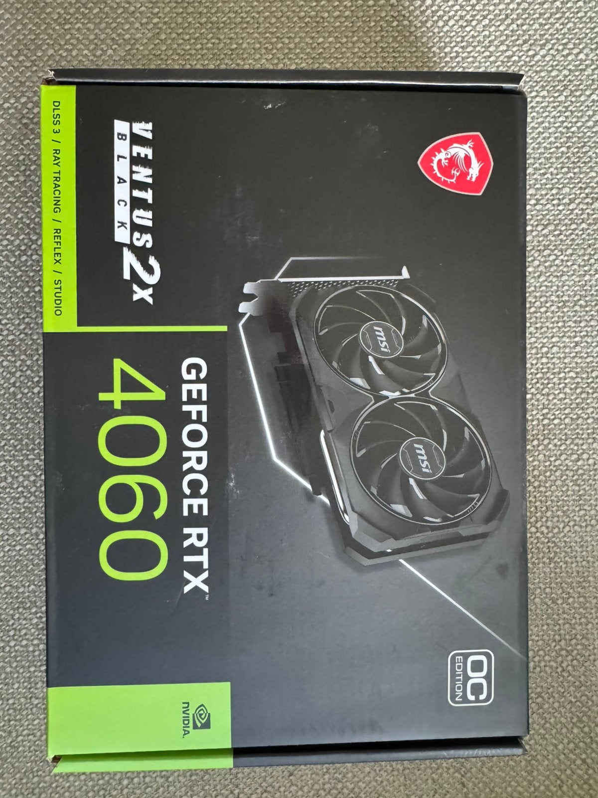 RTX 4060 DOOS!!!, Computers en Software, Videokaarten, Ophalen of Verzenden, Zo goed als nieuw, GDDR6, PCI-Express 4