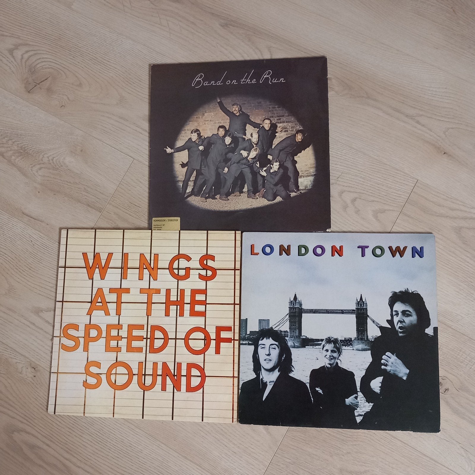 lp wings  3 x setje, Ophalen of Verzenden, Zo goed als nieuw, 12 inch