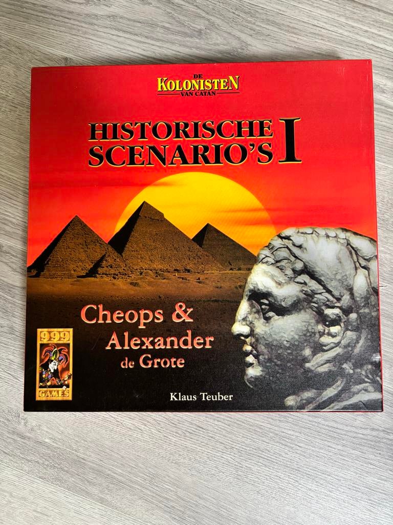 De Kolonisten van Catan: Historische Scenario's I, Ophalen of Verzenden, Zo goed als nieuw